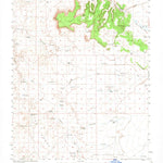 United States Geological Survey Lost Spring Mountain, AZ-UT (1954, 62500-Scale) digital map