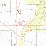 United States Geological Survey Lost Spring Mountain East, AZ-UT (1988, 24000-Scale) digital map
