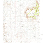 United States Geological Survey Lost Spring Mountain West, AZ-UT (1988, 24000-Scale) digital map