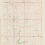 United States Geological Survey Lost Springs, KS (1972, 24000-Scale) digital map