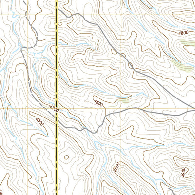 United States Geological Survey Lost Springs NW, WY (2018, 24000-Scale) digital map