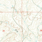 United States Geological Survey Lost Springs, WY (1970, 24000-Scale) digital map
