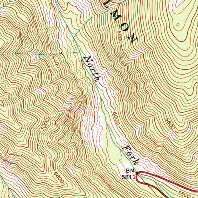 United States Geological Survey Lost Trail Pass, MT-ID (1966, 24000-Scale) digital map