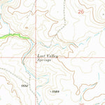 United States Geological Survey Lost Valley, ID (1972, 24000-Scale) digital map