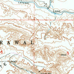 United States Geological Survey Lost Wells Butte, WY (1958, 24000-Scale) digital map