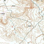 United States Geological Survey Lost Wells Butte, WY (1958, 24000-Scale) digital map