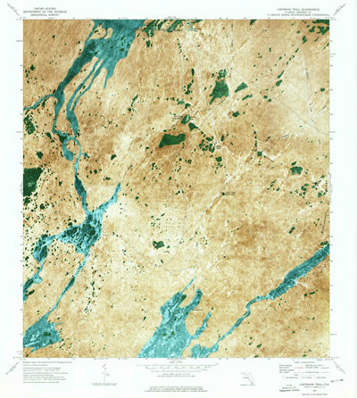 United States Geological Survey Lostmans Trail, FL (1972, 24000-Scale) digital map