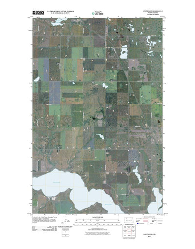 United States Geological Survey Lostwood, ND (2011, 24000-Scale) digital map