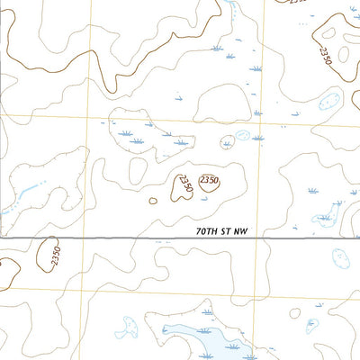 United States Geological Survey Lostwood, ND (2020, 24000-Scale) digital map
