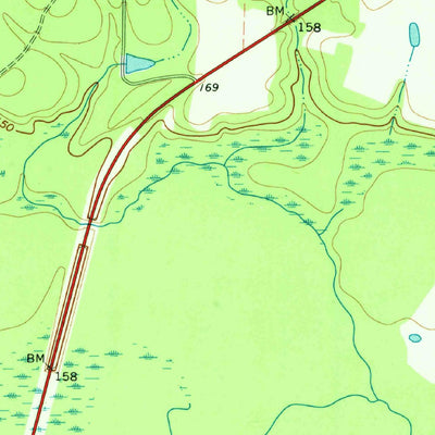 United States Geological Survey Lothair, GA (1971, 24000-Scale) digital map