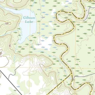 United States Geological Survey Lott Lake, TX (2022, 24000-Scale) digital map