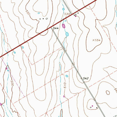 United States Geological Survey Lott, TX (1963, 24000-Scale) digital map