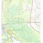 United States Geological Survey Lottie, LA (1968, 24000-Scale) digital map