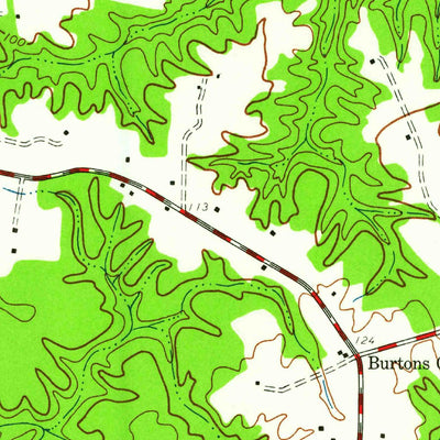 United States Geological Survey Lottsburg, VA (1944, 24000-Scale) digital map