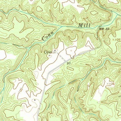 United States Geological Survey Lottsburg, VA (1968, 24000-Scale) digital map