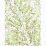 United States Geological Survey Lottsville, PA-NY (1968, 24000-Scale) digital map