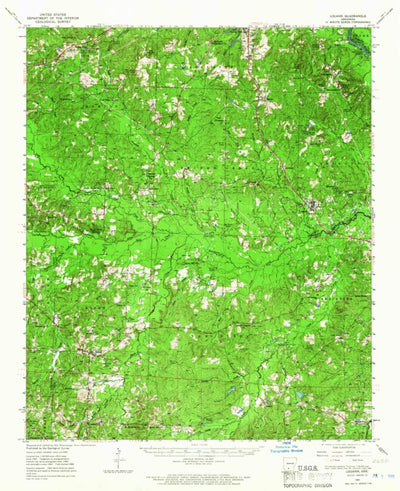 United States Geological Survey Louann, AR (1964, 62500-Scale) digital map