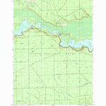 United States Geological Survey Loud Dam, MI (1989, 24000-Scale) digital map