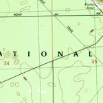 United States Geological Survey Loud Dam, MI (1989, 24000-Scale) digital map