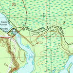 United States Geological Survey Loud Dam, MI (1989, 24000-Scale) digital map