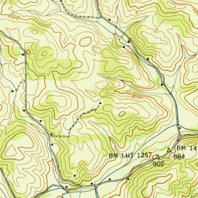United States Geological Survey Loudon, TN (1940, 24000-Scale) digital map