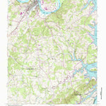 United States Geological Survey Loudon, TN (1952, 24000-Scale) digital map