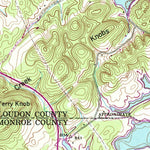 United States Geological Survey Loudon, TN (1952, 24000-Scale) digital map