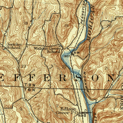 United States Geological Survey Loudonville, OH (1914, 62500-Scale) digital map