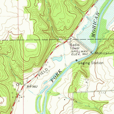 United States Geological Survey Loudonville, OH (1961, 24000-Scale) digital map