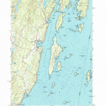 United States Geological Survey Louds Island, ME (1955, 24000-Scale) digital map