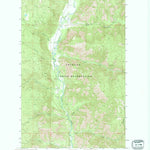 United States Geological Survey Louie Creek, WA (1989, 24000-Scale) digital map