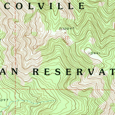 United States Geological Survey Louie Creek, WA (1989, 24000-Scale) digital map