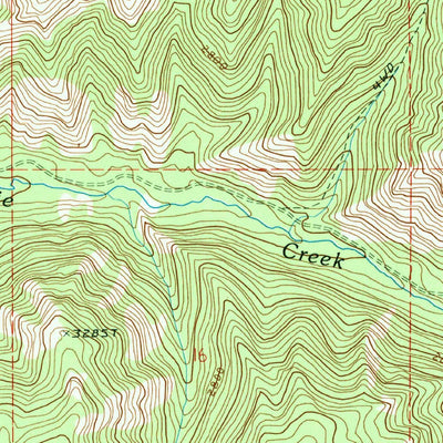United States Geological Survey Louie Creek, WA (1989, 24000-Scale) digital map