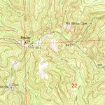 United States Geological Survey Louin SW, MS (1968, 24000-Scale) digital map