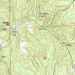 United States Geological Survey Louin SW, MS (2000, 24000-Scale) digital map