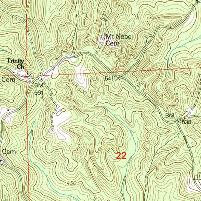 United States Geological Survey Louin SW, MS (2000, 24000-Scale) digital map