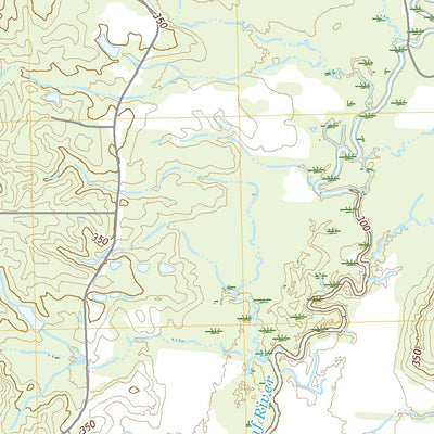 United States Geological Survey Louin SW, MS (2021, 24000-Scale) digital map