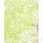 United States Geological Survey Louis Lake, WY (1953, 24000-Scale) digital map