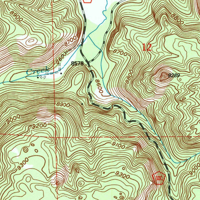 United States Geological Survey Louis Lake, WY (1991, 24000-Scale) digital map