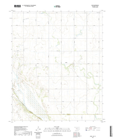 United States Geological Survey Louis, OK (2022, 24000-Scale) digital map