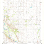 United States Geological Survey Louis, OK-TX (1985, 24000-Scale) digital map