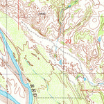 United States Geological Survey Louis, OK-TX (1985, 24000-Scale) digital map