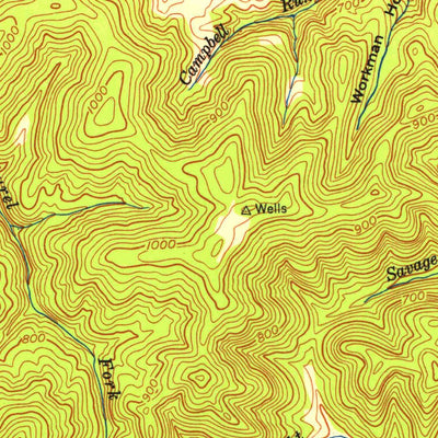 United States Geological Survey Louisa, KY-WV (1953, 24000-Scale) digital map