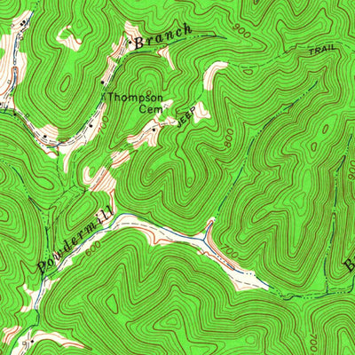 United States Geological Survey Louisa, KY-WV (1962, 24000-Scale) digital map
