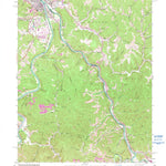 United States Geological Survey Louisa, KY-WV (1971, 24000-Scale) digital map