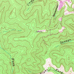 United States Geological Survey Louisa, KY-WV (1971, 24000-Scale) digital map