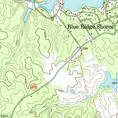 United States Geological Survey Louisa, VA (1970, 24000-Scale) digital map