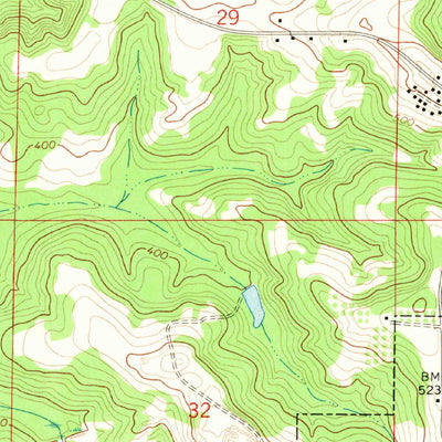 United States Geological Survey Louisville, AL (1968, 24000-Scale) digital map