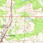 United States Geological Survey Louisville, AL (1968, 24000-Scale) digital map