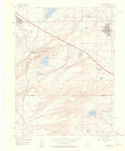 United States Geological Survey Louisville, CO (1957, 24000-Scale) digital map